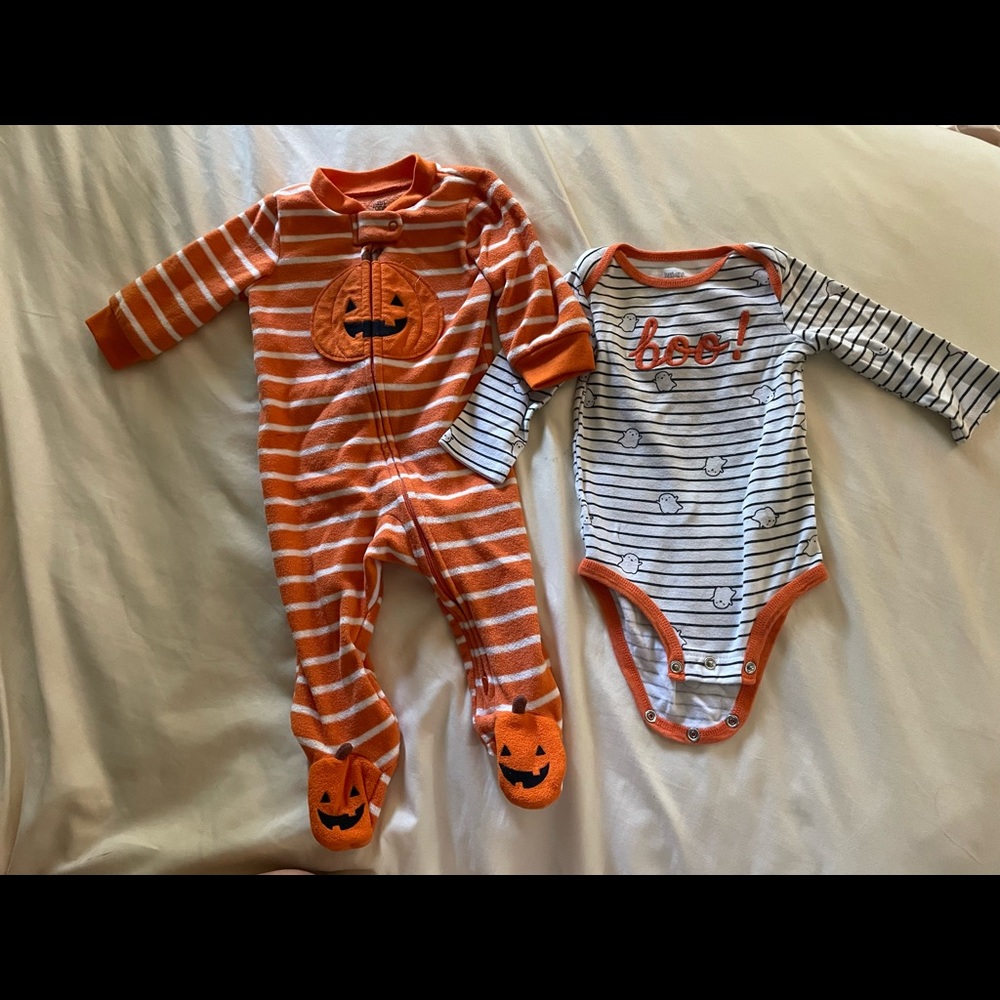 Halloween Baby Clothes (6 Months) 🎃